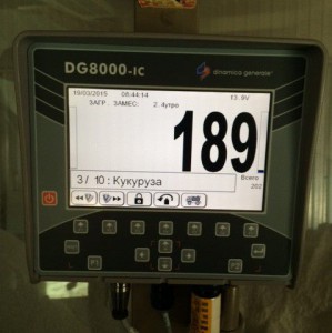 Кормосмеситель с DG8000-IC + дублирующее табло фото #80